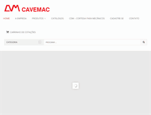 Tablet Screenshot of cavemac.com.br